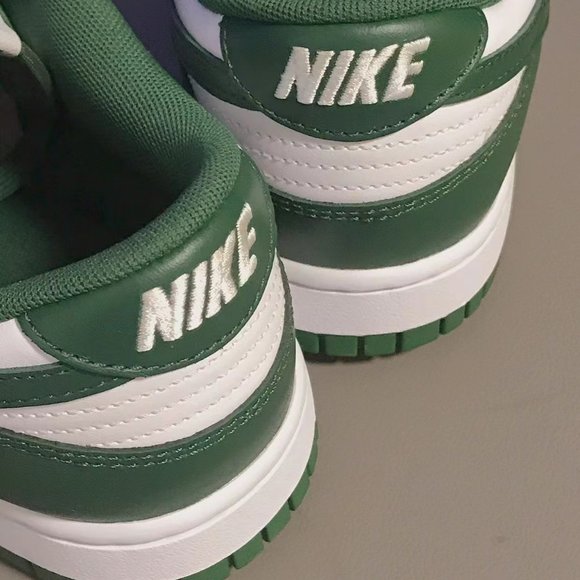 Nike Dunk Low shoes GS white green - Picture 2 of 6